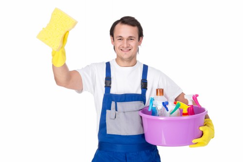 Regular cleaning service for a Hounslow home kitchen and living area
