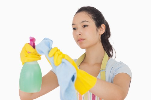 Professional after builders cleaning in a Hounslow home after renovation