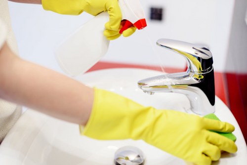 Regular cleaning routine for a busy Hounslow household interior