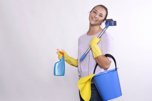 Local carpet cleaners in Hounslow treating high-traffic carpet areas
