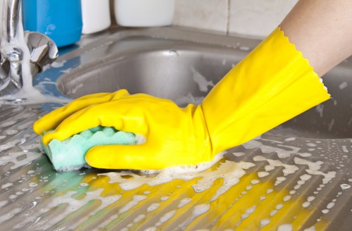 Shared entrance and stairwell cleaning for flats in Hounslow