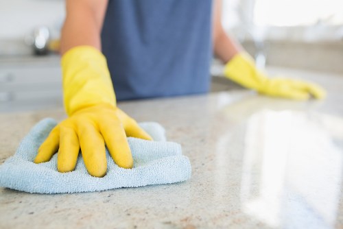 Clean, safe carpet cleaning operation with controlled equipment use
